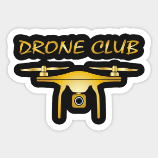 Drone Club Sticker